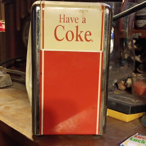 Vintage Coca cola napkin holder - Picture 2 of 2